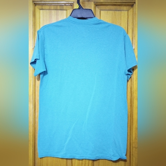 Blue Graphic T-Shirt,Size M - Picture 2 of 2